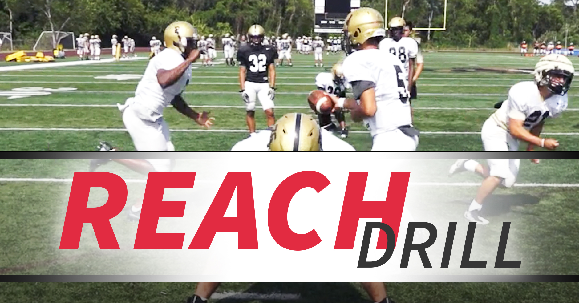 Bret Bielema Reach drill The Art of Coaching Football