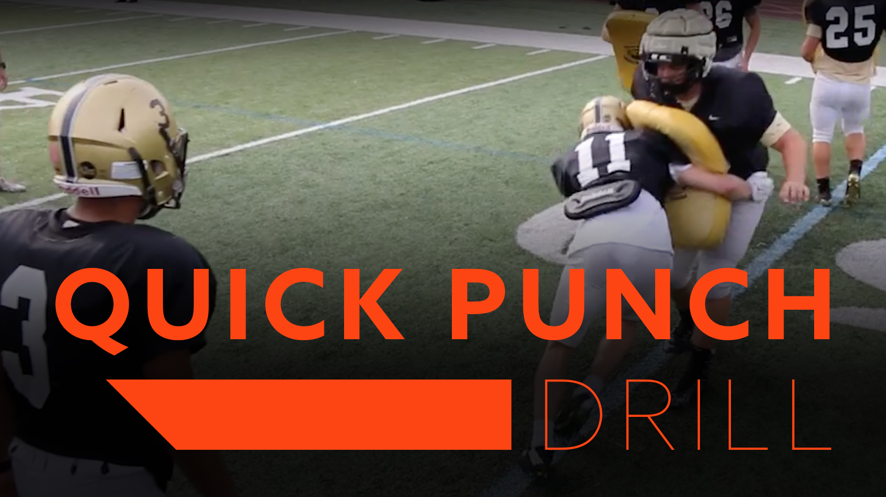 Quick punch drill The Art of Coaching Football