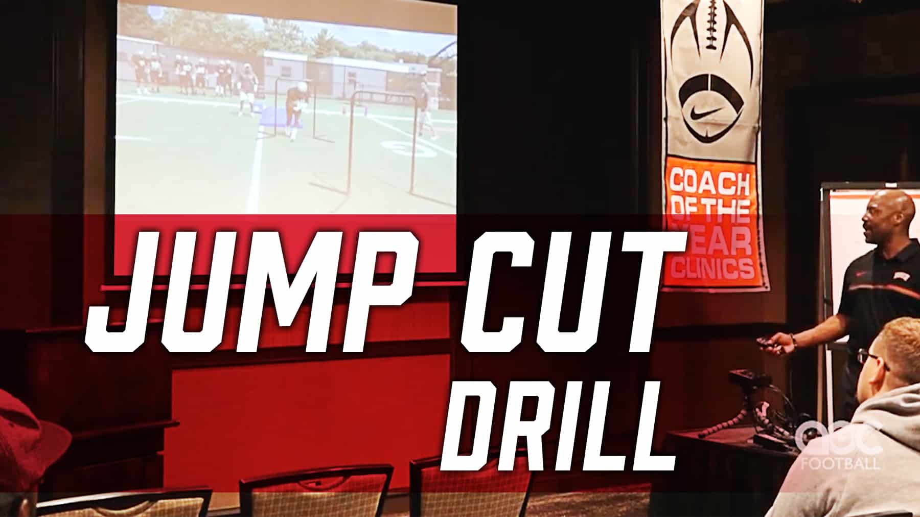 Jump cut drill The Art of Coaching Football